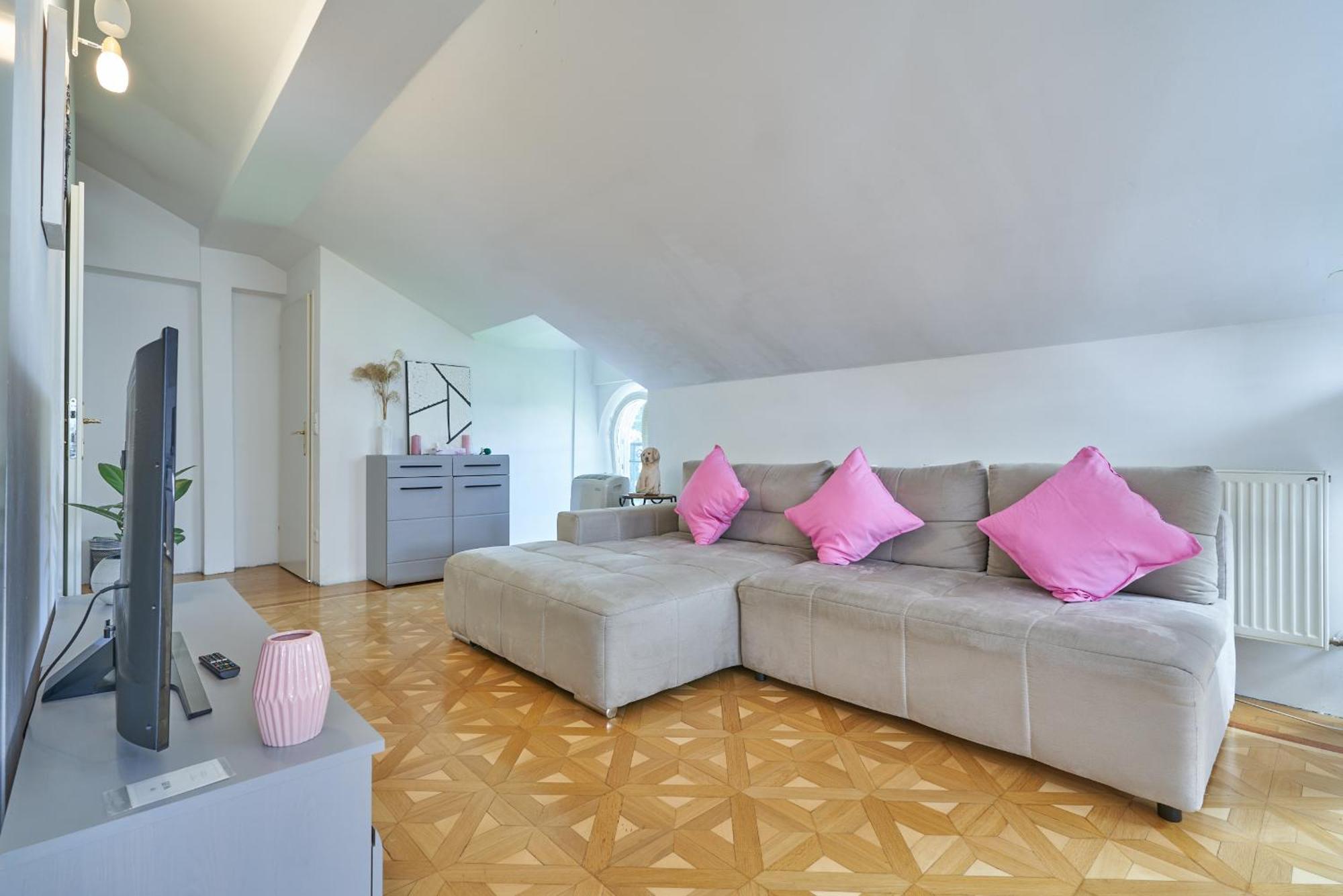 Big Apartment In Guesthouse Баден Екстериор снимка